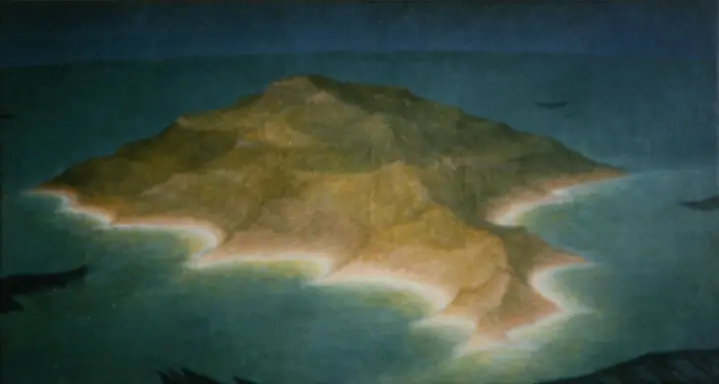 Île des mantas, 1982
